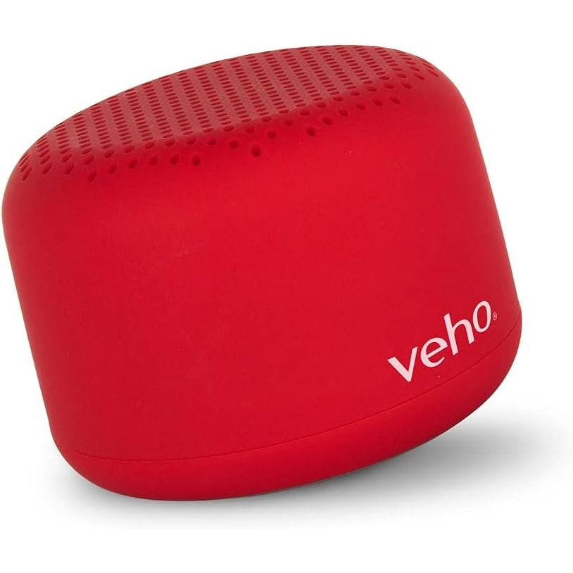 Buy Veho,Veho M3 Portable Bluetooth Wireless Speaker – Red | Compact Travel Speaker with Bluetooth 5.0, 3.5mm Aux Input, 6-Hour Battery Life | VSS-503-M3-R - Gadcet UK | UK | London | Scotland | Wales| Near Me | Cheap | Pay In 3 | Bluetooth Speakers